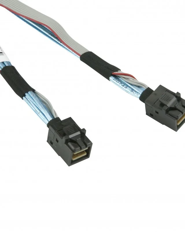 Supermicro CBL-SAST-0593 Serial Attached SCSI (SAS) cable 0.6 m Blue, Grey