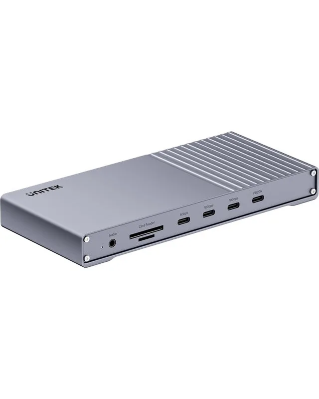Unitek PotróJna Stacja DokująCa USB4 40Gb/S Power Supply 120W