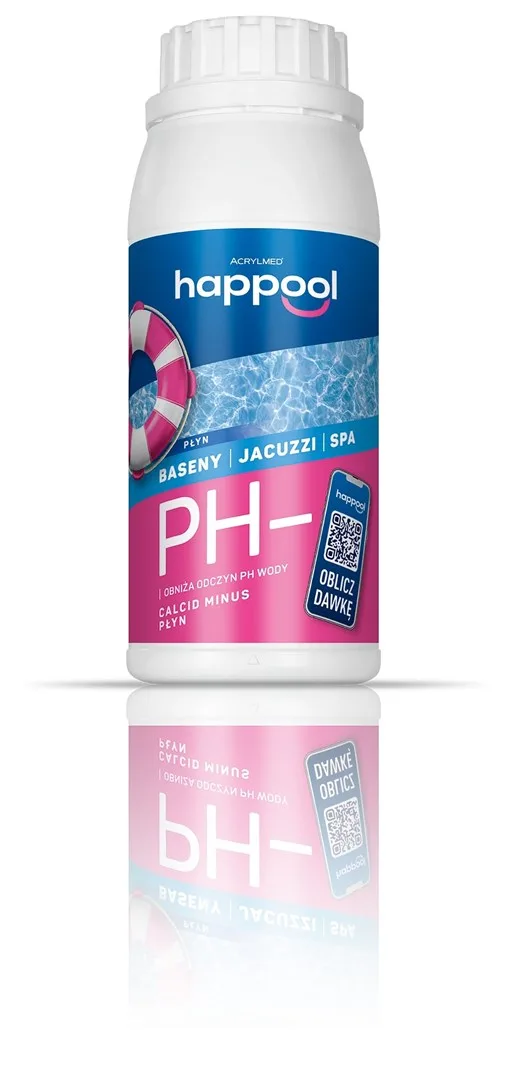 Acrylmed CALCID MINUS Liquid For Lowering The PH Of Pool Water 0 5 Litres