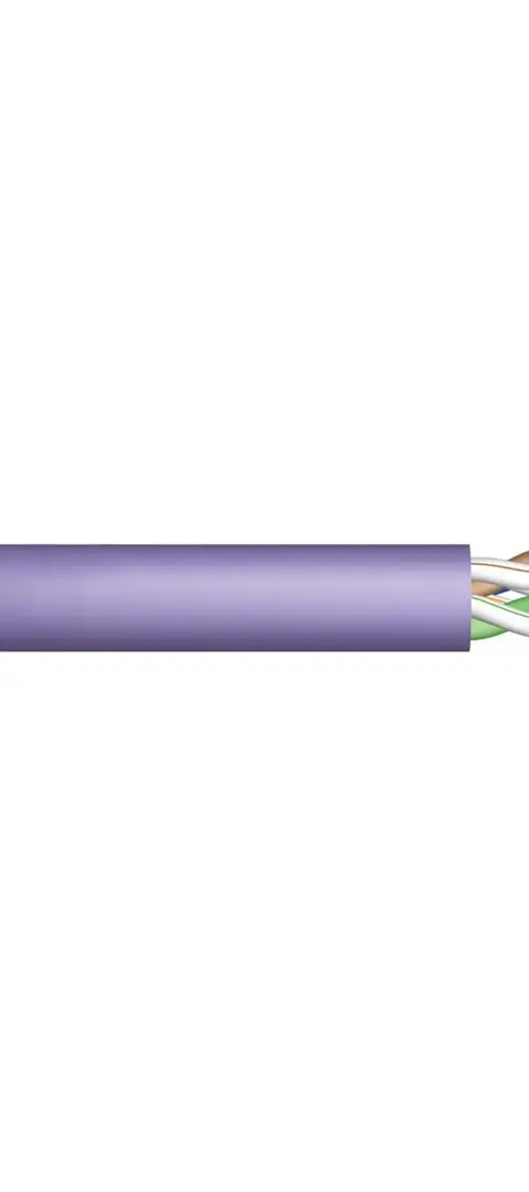 DIGITUS Cat.6 Installation Cable U/UTP Eca AWG 24/1 PVC 305m Purple Carton