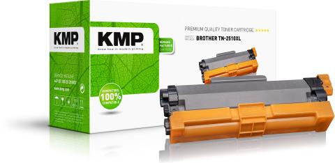 KMP 1270,3000 Black Ersetzt Brother TN2510XL