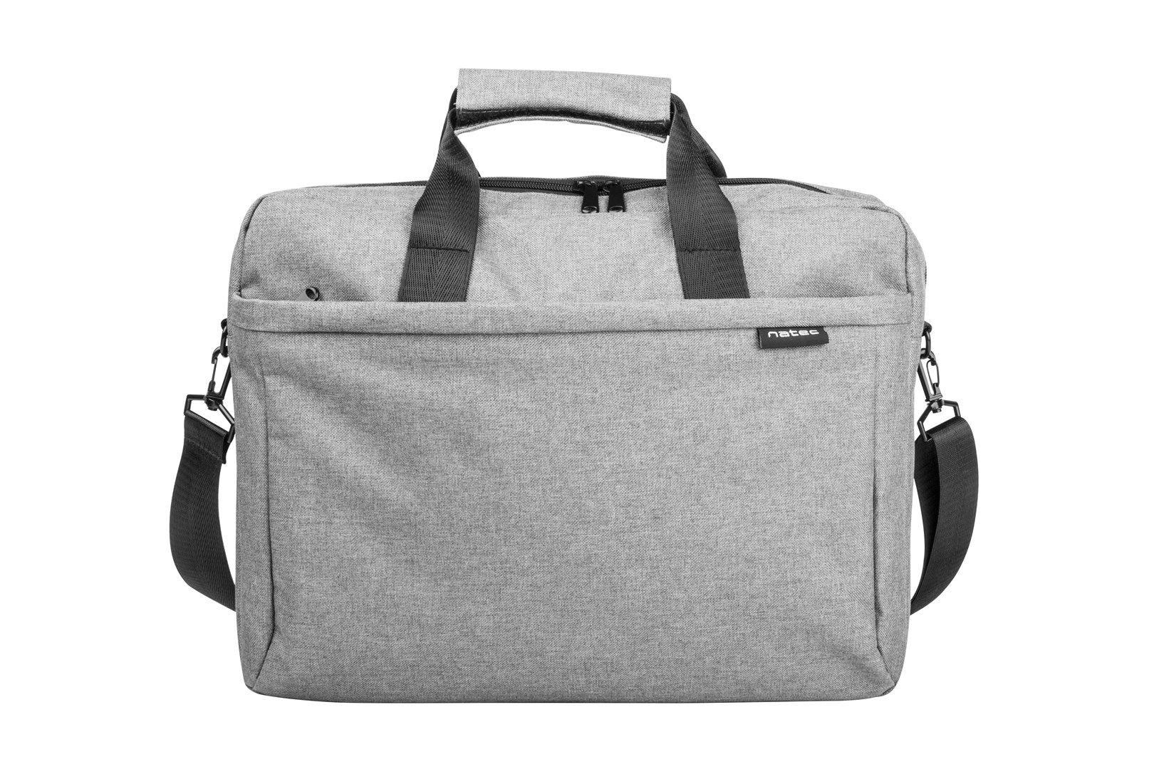 NATEC Mustela 39.6 cm (15.6") Messenger case Grey