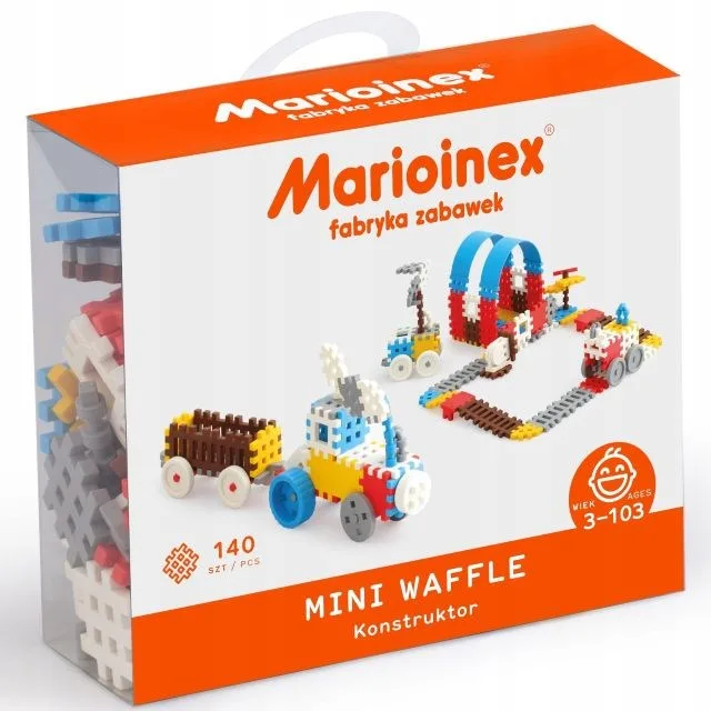 Marioinex Mini Waffle Building Blocks Set 2 140 Pieces