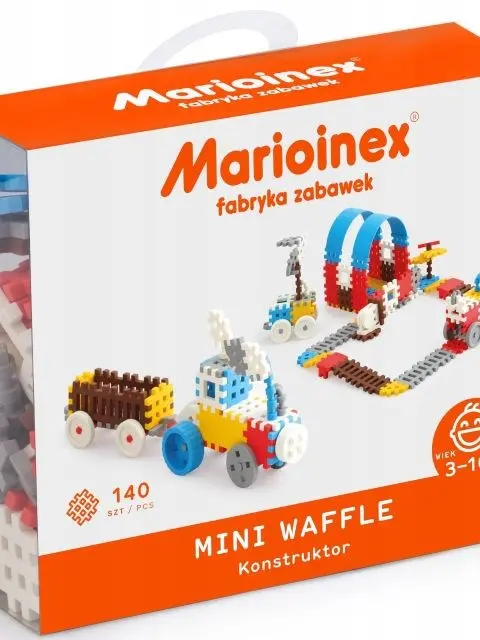 Marioinex Mini Waffle Building Blocks Set 2 140 Pieces