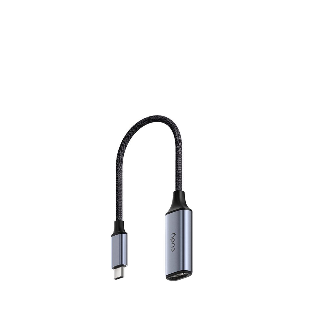 Cudy UH401 USB graphics adapter Grey, Silver