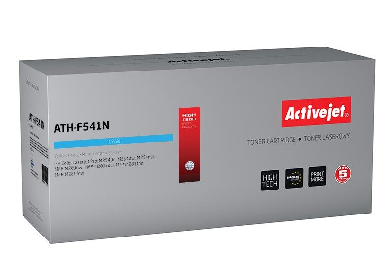 Activejet ATH-F541N toner (replacement for HP 203A CF541A; Supreme; 1300 pages; cyan)