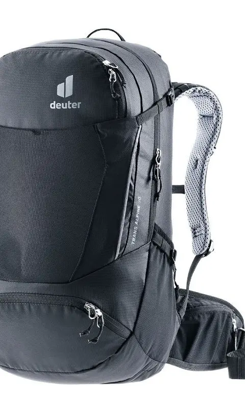 Bicycle Backpack Deuter Trans Alpine 30 Black