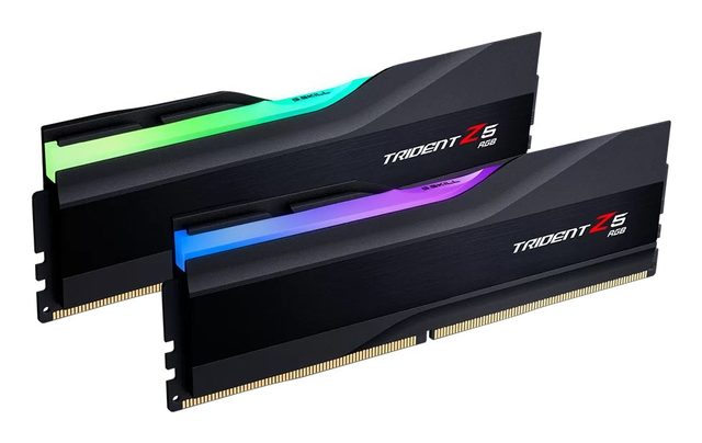 G.Skill Trident Z5 RGB F5-6000J2836G32GX2-TZ5RK memory module 64 GB 2 x 32 GB DDR5 4800 MT/s 288-pin DIMM