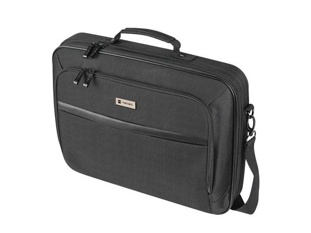 NATEC Boxer Lite 39.6 cm (15.6") Briefcase Black