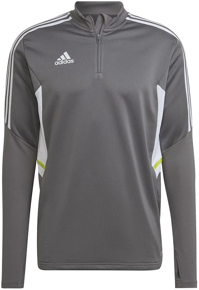 adidas Condivo 22 Training Men's Sweatshirt 1/2 zip gray-white HD2312