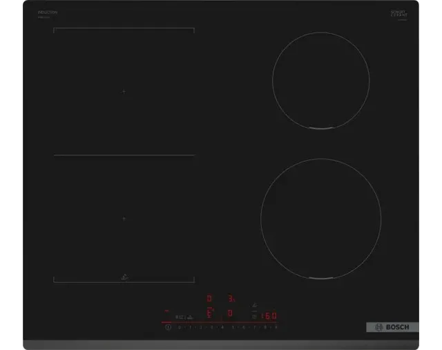 Bosch Serie 6 PVS631HC1E Black Built-In 59.2 Cm Zone Induction Hob 4 Zone(S)