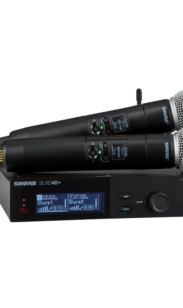 Shure SLXD24D E/58 - PodwóJny System Wireless Z KapsułAmi SM58