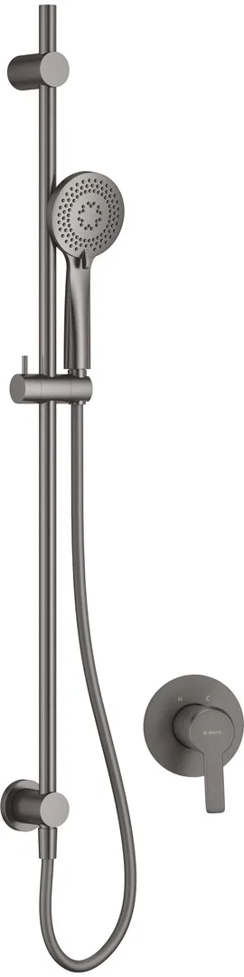 Concealed Shower Set With Rail
