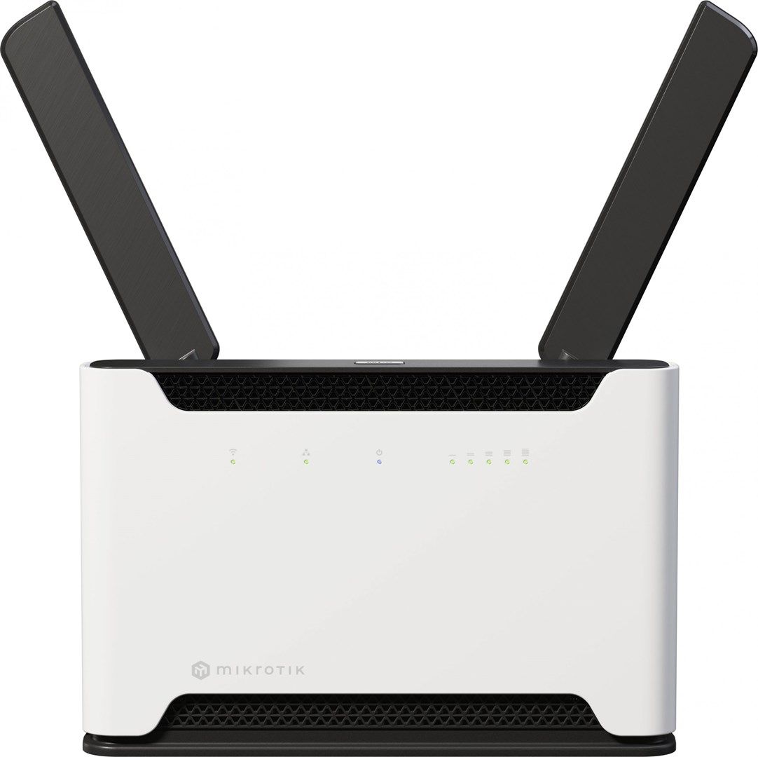 Mikrotik S53UG+5HaxD2HaxD-TC&FG621-EA wireless router Gigabit Ethernet Dual-band (2.4 GHz / 5 GHz) 4G Black, Grey
