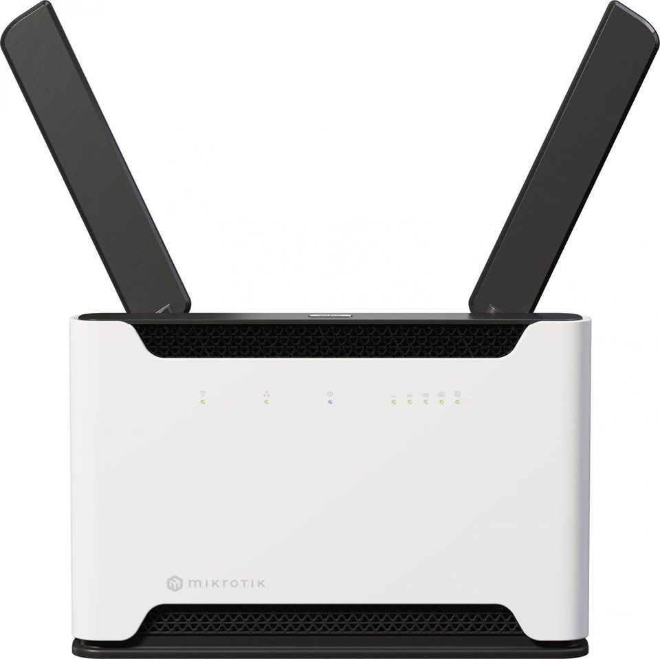 Mikrotik S53UG+5HaxD2HaxD-TC&FG621-EA wireless router Gigabit Ethernet Dual-band (2.4 GHz / 5 GHz) 4G Black, Grey