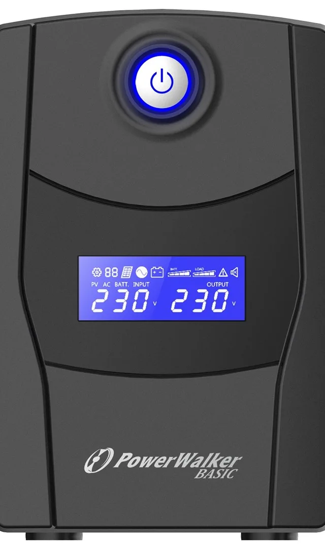 PowerWalker VI 1000 STL uninterruptible power supply (UPS) Line-Interactive 1 kVA 600 W 2 AC outlet(s)