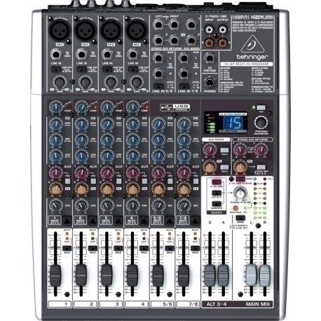 Behringer Xenyx X1204USB Audio Mixer 12 Channels Grey