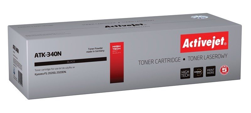 Activejet ATK-340N toner (replacement for Kyocera TK-340; Supreme; 12000 pages; black)