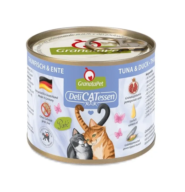 GRANATAPET DeliCATessen Tuna And Duck - Wet Cat Food - 200g