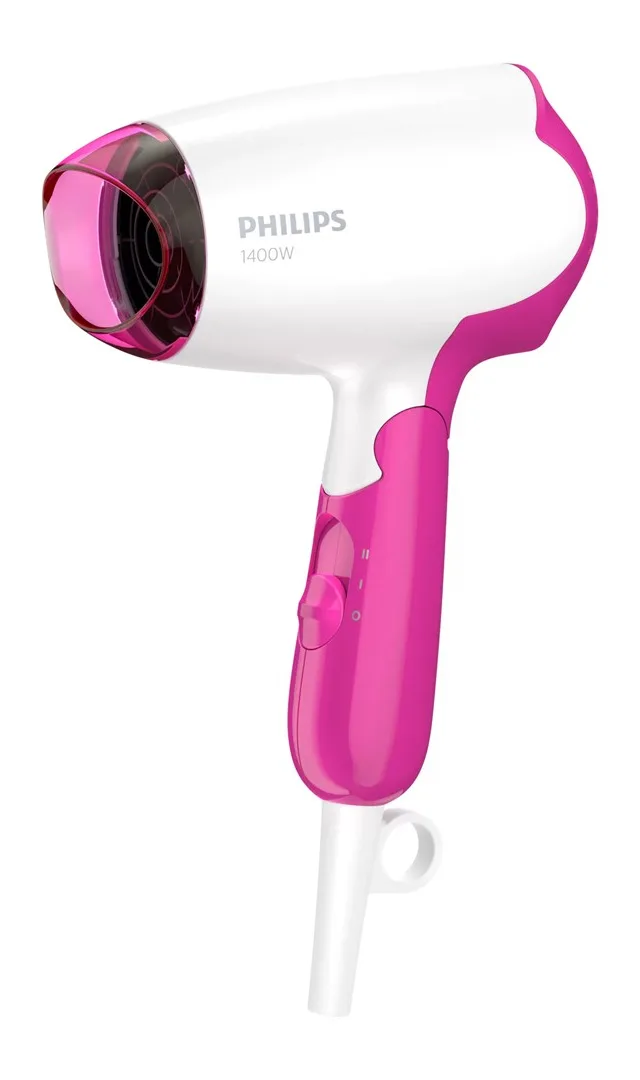 Philips Essential Care BHD003/00 hair dryer 1400 W Pink, White