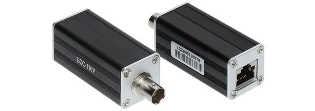 Ethernet/Coaxial Transmission Kit EOC-110KIT 200m (2pcs)