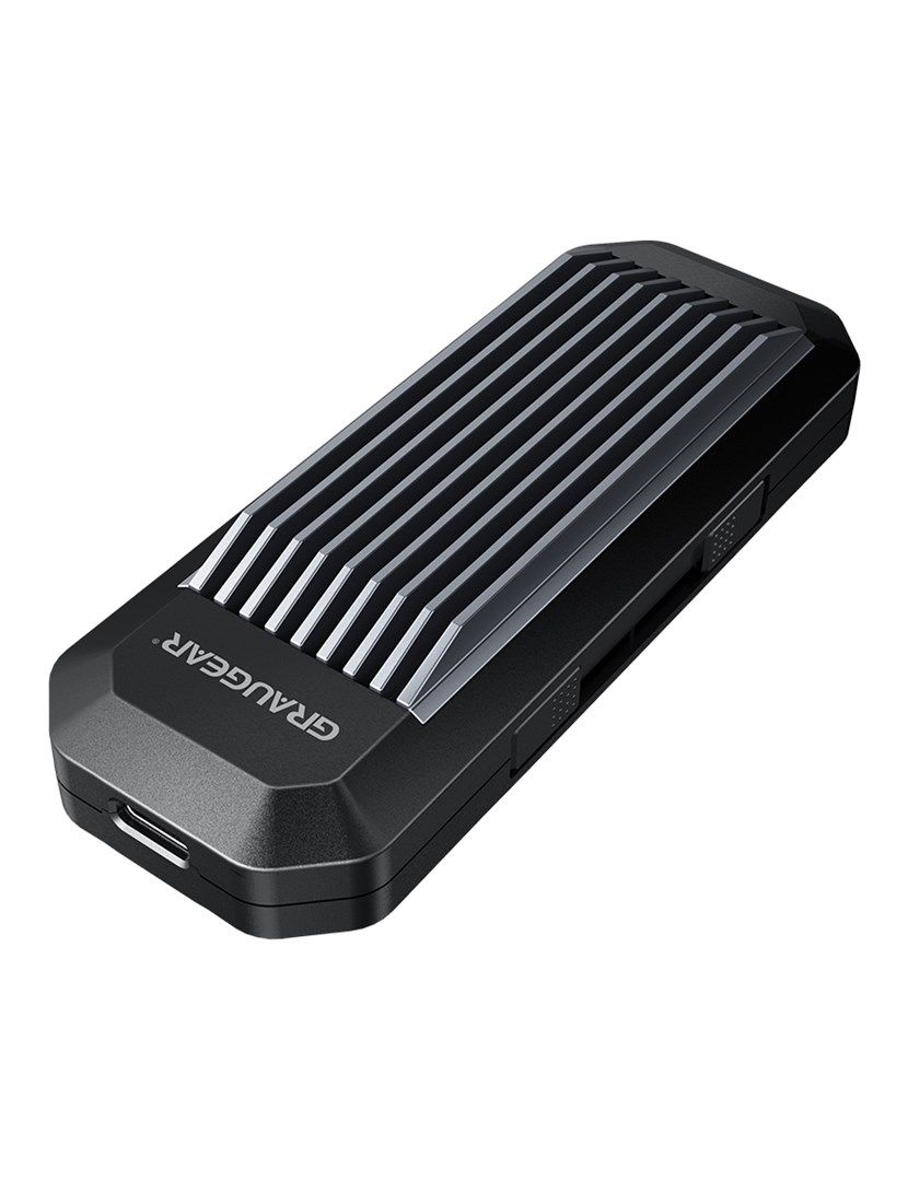GRAUGEAR G-M202-AC-10G storage drive enclosure SSD enclosure Black M.2