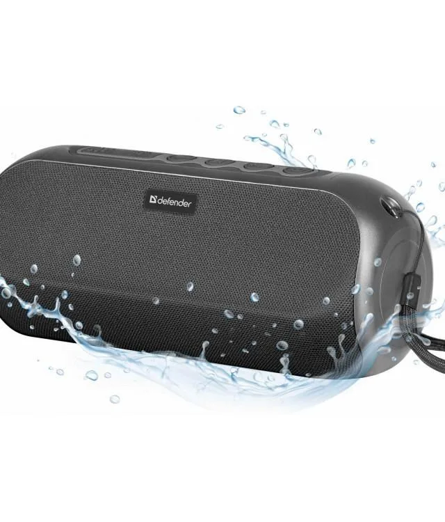 Speaker Defender G32 Bluetooth 20W MP3/FM/SD/USB/AUX/TWS/IP56 Black