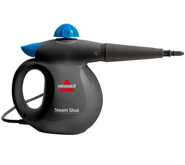 Bissell Steam Shot 2635J Portable steam cleaner 0.36 L 1050 W Blue, Titanium