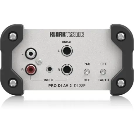 Klark Teknik DI 22P DI-Box Pasywny Stereo
