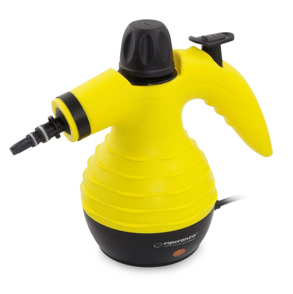 Esperanza EHS001 Steam Cleaner 0.35L Black Yellow 900W