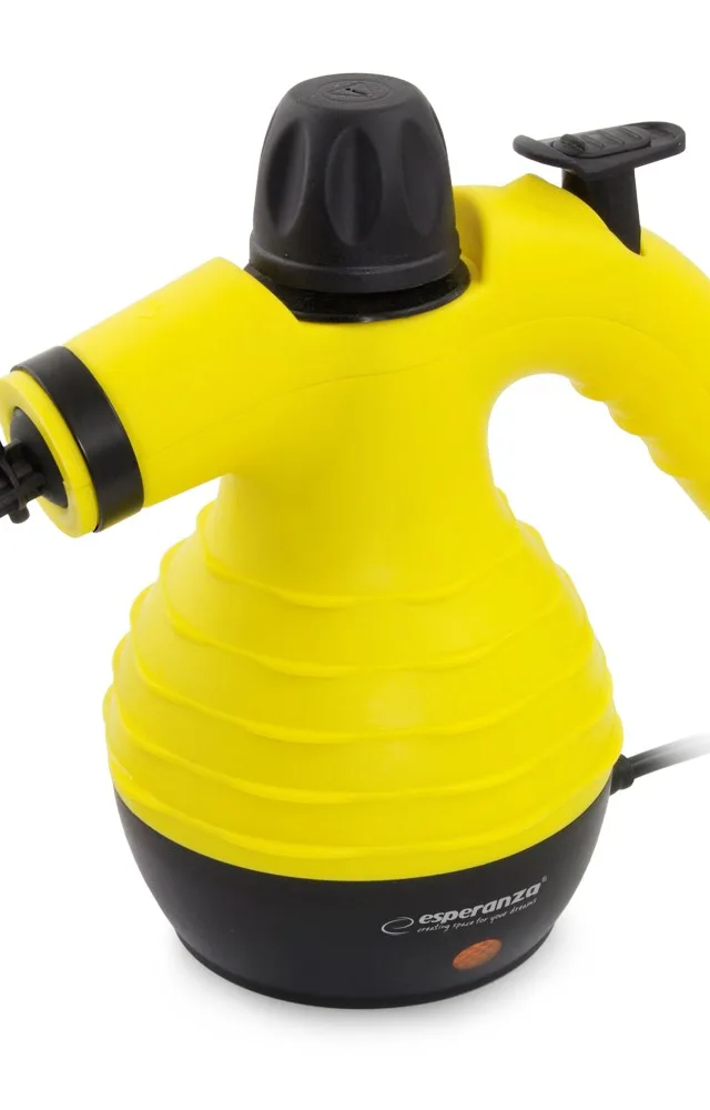 Esperanza EHS001 Steam Cleaner 0.35L Black Yellow 900W