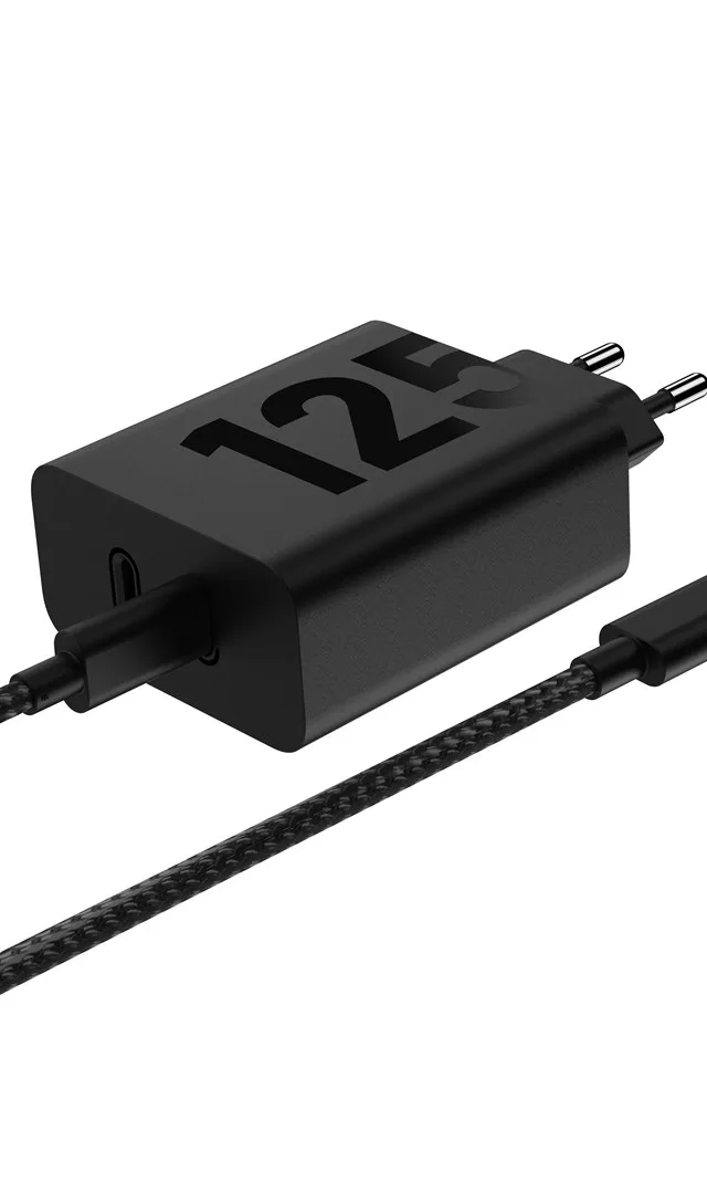 Motorola TurboPower 125W Duo Charger Universal Black AC Fast charging Indoor