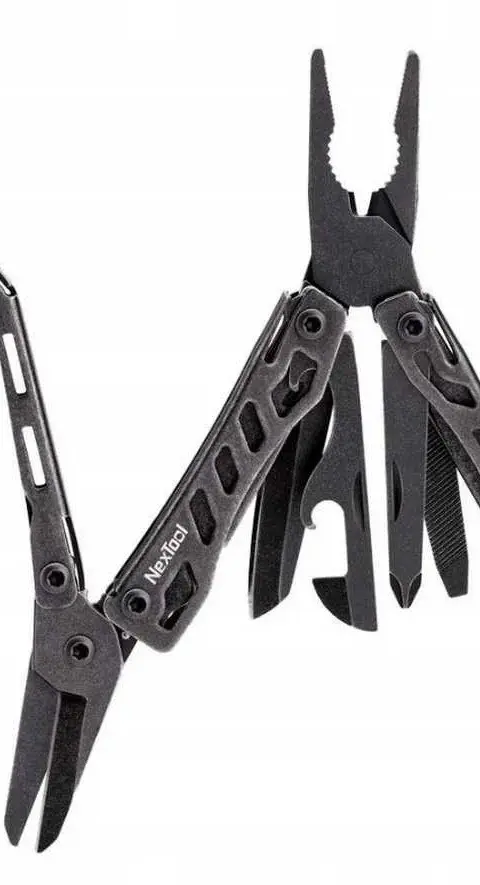 NexTool Mini FLAGSHIP NE20122 10-In-1 Multitool Black