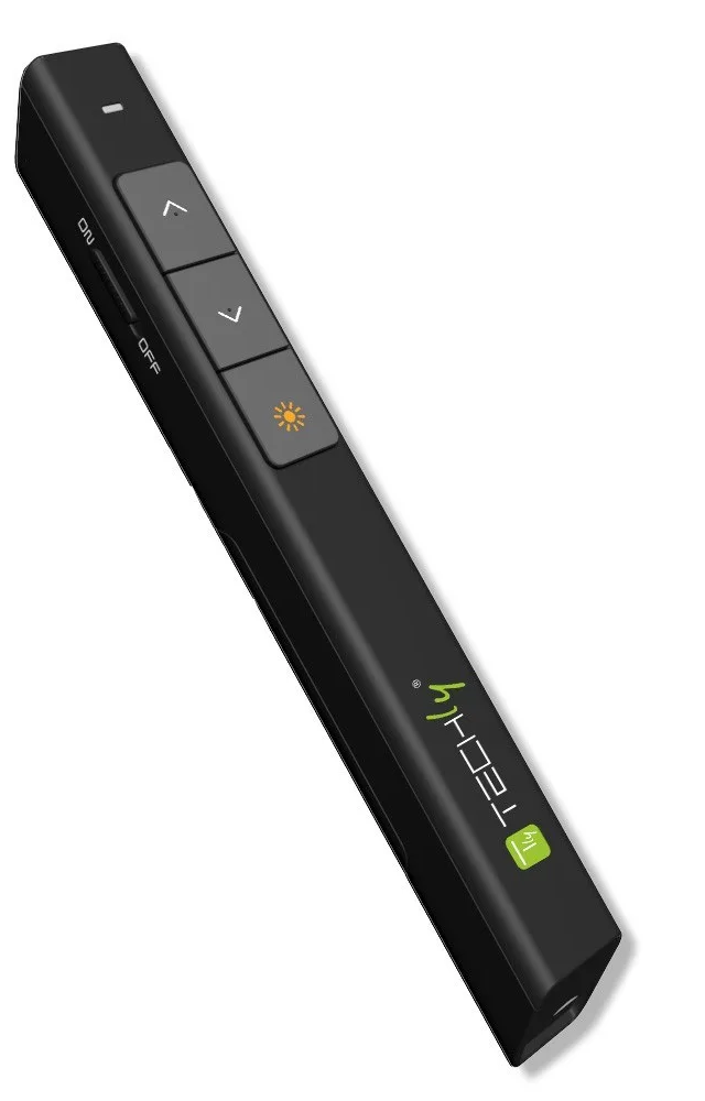 Techly ITC-LASER26 wireless presenter RF Black
