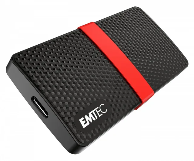 Emtec X200 128 GB USB Type-C 3.2 Gen 1 (3.1 Gen 1) Black, Red