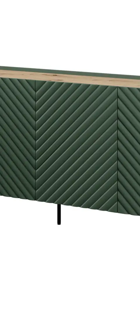 D2SZ ONDA Chest Of Drawers 200x45xH85 Green 4