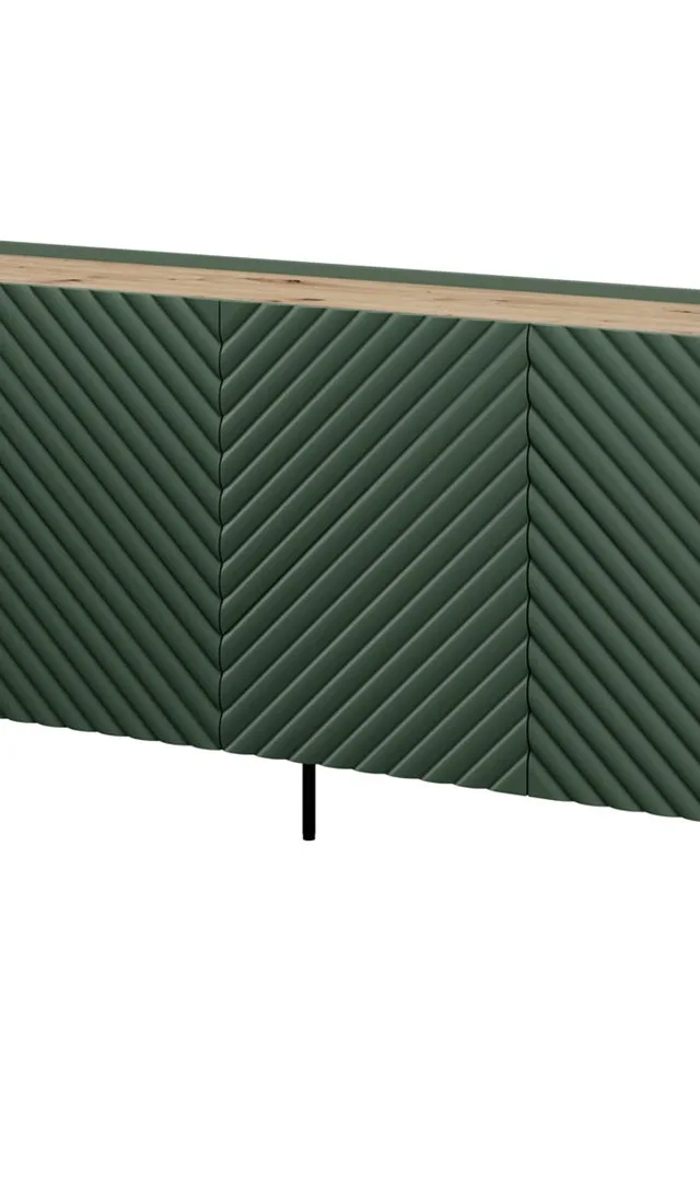D2SZ ONDA Chest Of Drawers 200x45xH85 Green 4