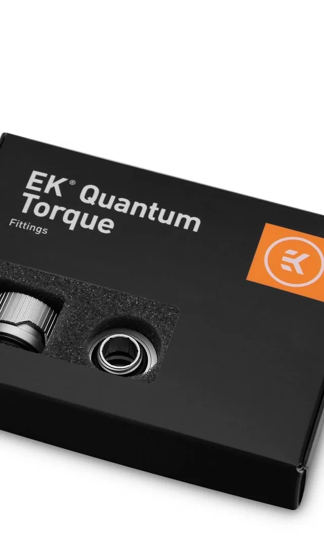 EK Water Blocks EK-Quantum Torque HDC 14 - 6 Pack Satin Titanium