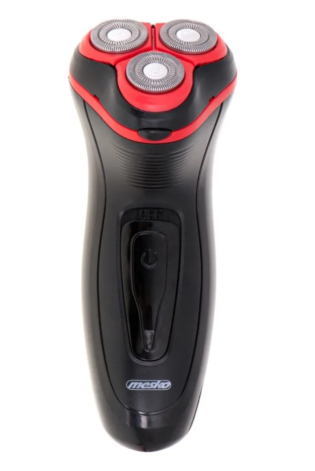 Mesko MS 2926 Men'S Shaver Rotation Shaver Trimmer Black Red