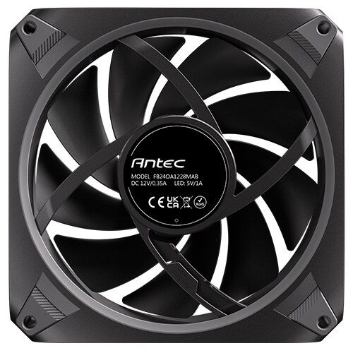 Antec Orbit 120 ARGB FAN Computer case 12 cm Black