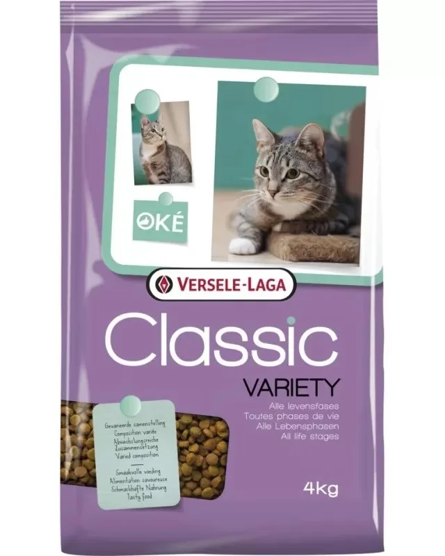 VERSELE LAGA Classic Cat Variety - Dry Cat Food - 10 Kg