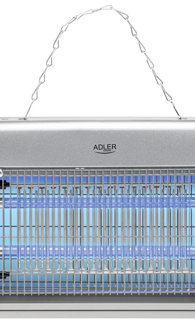 Insecticide Lamp ADLER AD 7940 Black Silver