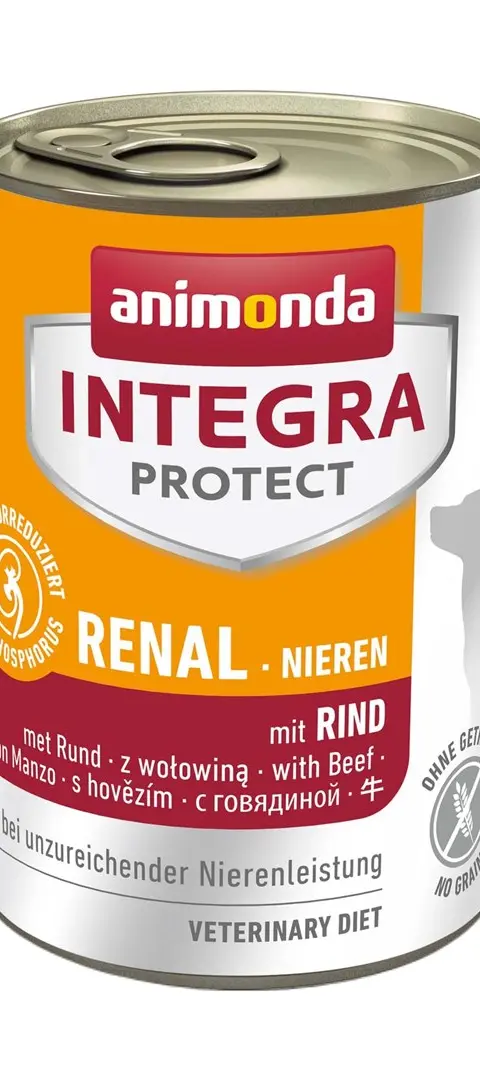 ANIMONDA Integra Protect Nieren Beef - Wet Dog Food - 400g