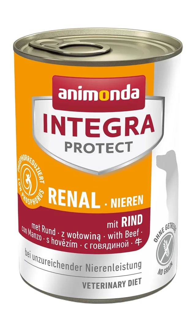 ANIMONDA Integra Protect Nieren Beef - Wet Dog Food - 400g