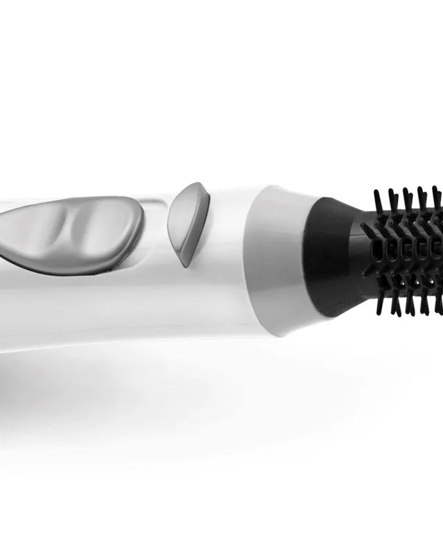 Esperanza EBL001W hair styling tool Hot air brush Warm Black White 1.6 m 400 W