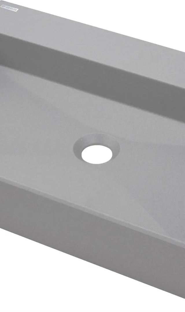 Granite Countertop Washbasin With Space For A Tap - 60x40 Cm