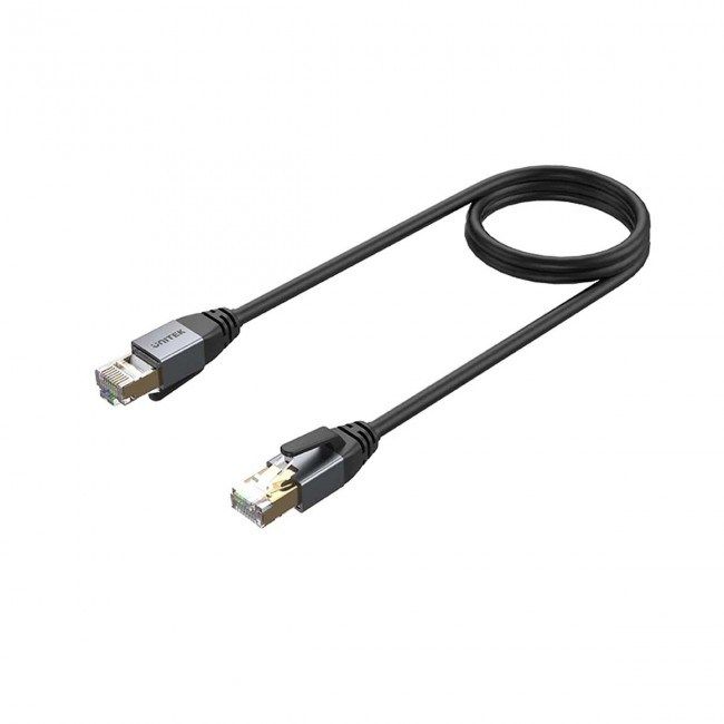 UNITEK C18149AGY03-1.5M networking cable Black Cat8 S/FTP (S-STP)