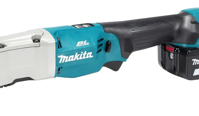 Akku-Winkelschlagschrauber DTL302Z, 18Volt (Blau/Schwarz, Ohne Battery Und Ladegert, 3/8")