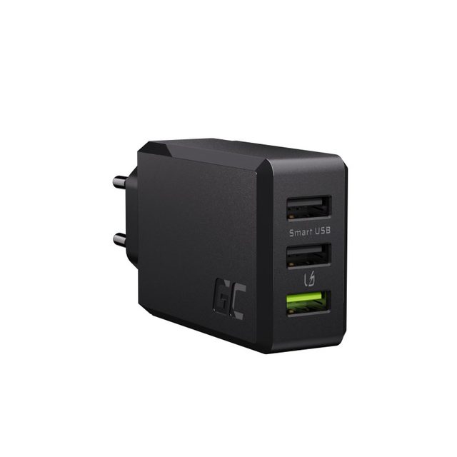 Green Cell CHARGC03 Mobile Device Charger Black Indoor