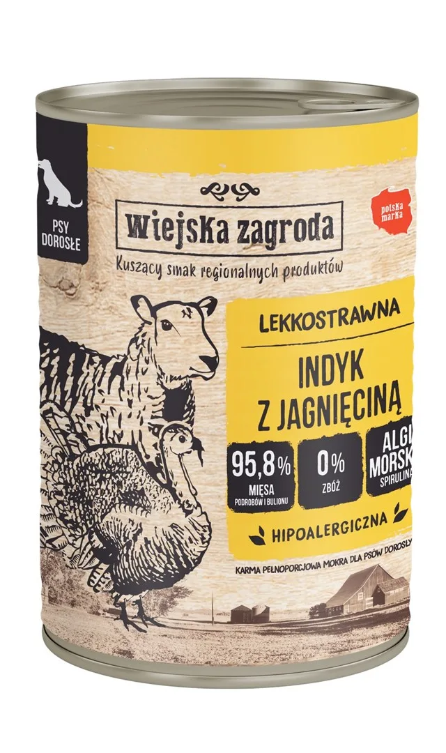 Wiejska Zagroda Turkey With Lamb 400g